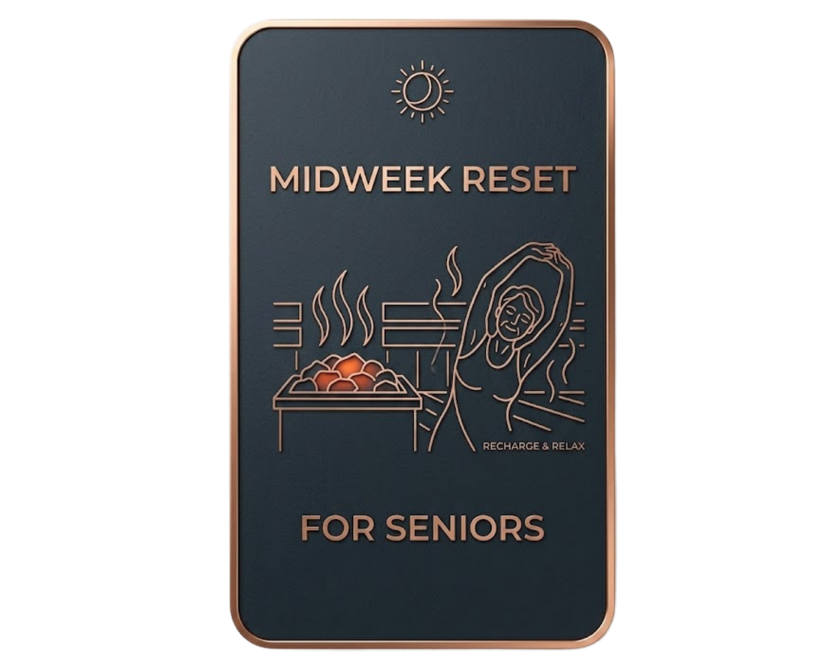 Midweek Reset for Seniors: Sauna & Cold Plunge (55+)