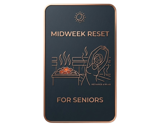 Midweek Reset for Seniors: Sauna & Cold Plunge (55+)